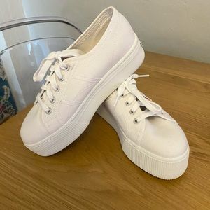 Superga Platform shoes size 7